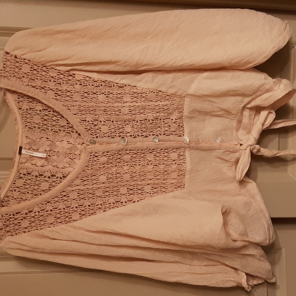 Blush blouse